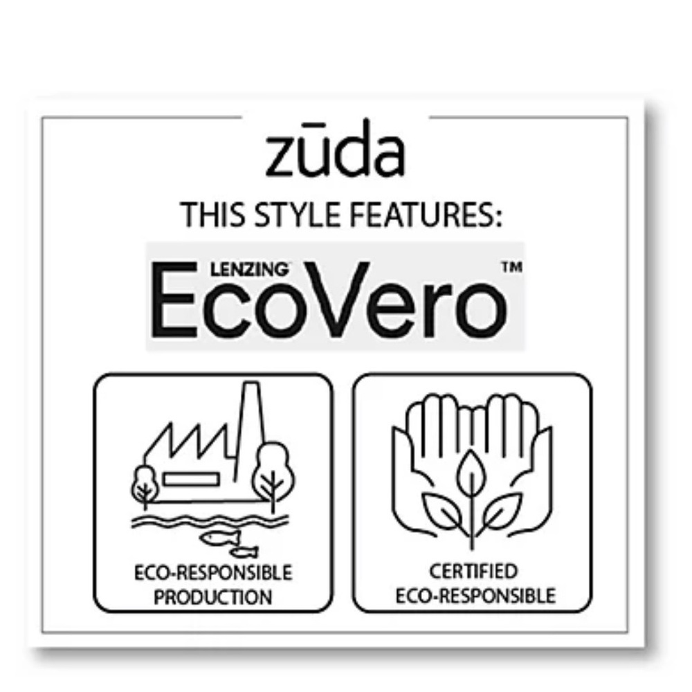 Zuda Eco Vero Color Blocked Sweater w/ Side Seam Zippers. Size Large - Picture 3 of 11